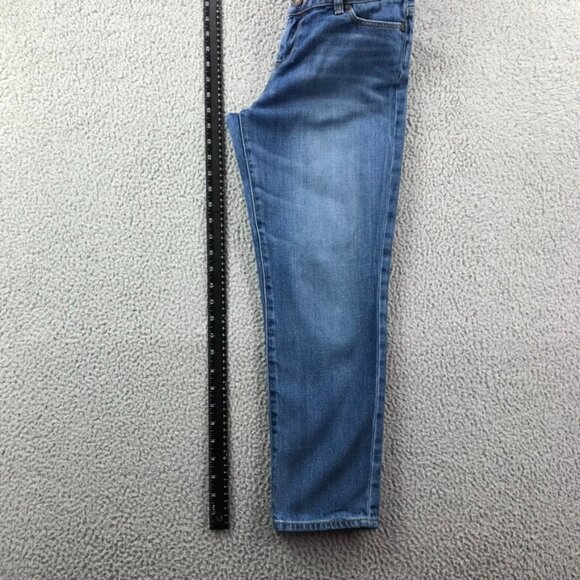 TALBOTS Signature Womens 8/29 PETITE Mid Rise Medium Wash Denim Ankle Jeans - Picture 13 of 14